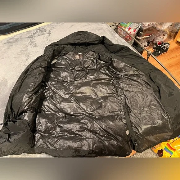 CALIA by Carrie Underwood Black Hooded Puffer Vest - Picture 8 of 10